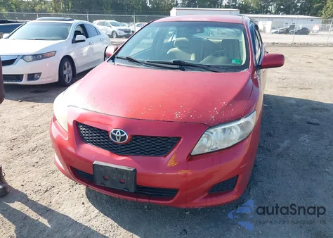 2010 Toyota Corolla Le из США, поврежденный, VIN 2T1BU4EE5AC288467